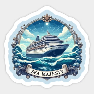 Cruise Ship Sticker